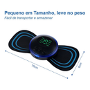 Mini Massageador(EMS) Cervical Elétrico para Pescoço – Alívio de Tensão e Dor Muscular, Portátil e Recarregável