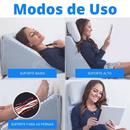 Travesseiro Encosto Triangular Anatômico Ortopédico Terapêutico Pós Cirúrgico 43x33x51
