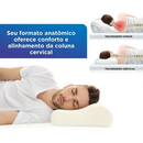 Travesseiro CERVICAL Ortopédico Pillow MAGNÉTICO Infravermelho Terapêutico Anti Ronco