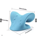 Relaxante para pescoço e ombro, dispositivo de tração cervical para alívio da dor e alinhamento da coluna cervical, travesseiro quiroprático