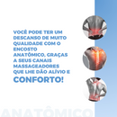 Travesseiro Encosto Triangular Anatômico Ortopédico Terapêutico Pós Cirúrgico 43x33x51