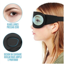 Mascara De Dormir Tapa Olhos 3D Blackout Super Confortavel Com Espuma Tecido Esportivo Frio - RESPIRAV