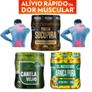 Mix com 4 Pomadas para Massagem