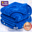 Manta Cobertor 2,00m x 1,8m Casal Microfibra