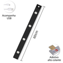 Luminária LED com Sensor de Movimento para Armários e Ambientes